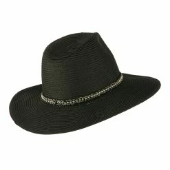 Something Special Jewel Band Panama Fedora 29 Something Special Jewel Band Panama Fedora -Adams Shop pj001cf black 3 1
