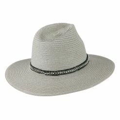 Something Special Jewel Band Panama Fedora 39 Something Special Jewel Band Panama Fedora -Adams Shop pj003cf grey 3 1