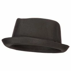 Something Special Pork Pie Polyester Fedora Hat With Band