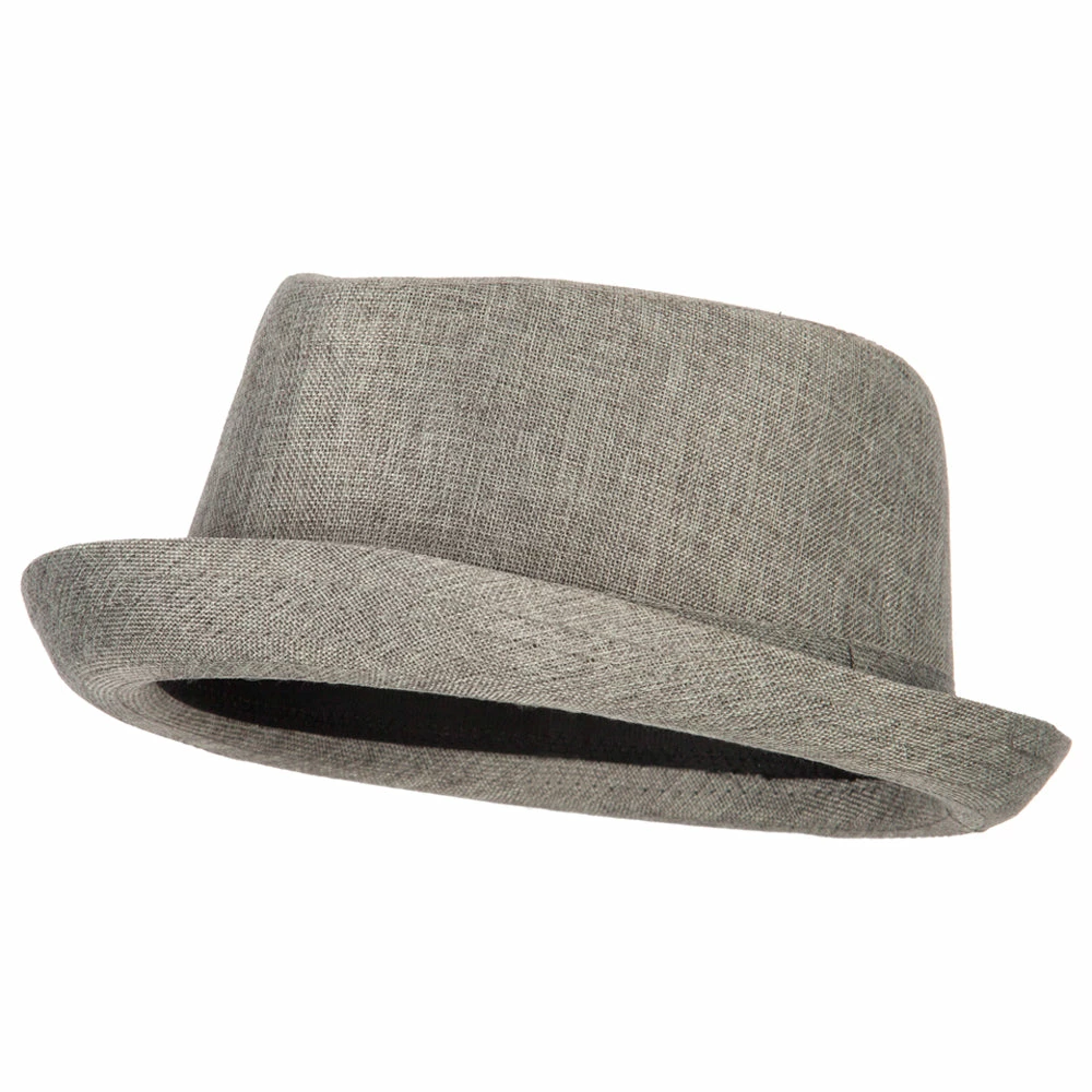 Something Special Pork Pie Polyester Fedora Hat With Band 8 Something Special Pork Pie Polyester Fedora Hat With Band - Image 6