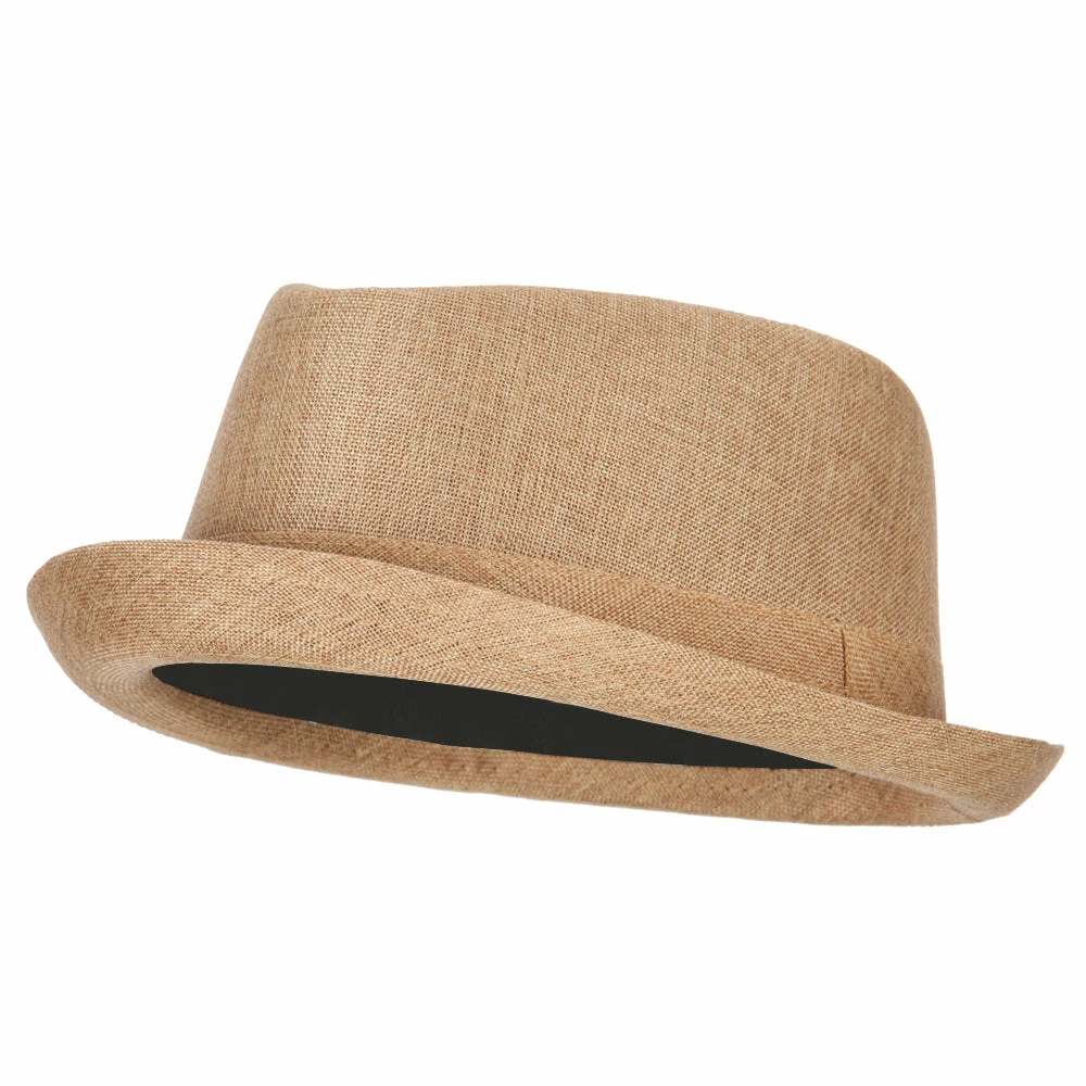 Something Special Pork Pie Polyester Fedora Hat With Band 13 Something Special Pork Pie Polyester Fedora Hat With Band - Image 11