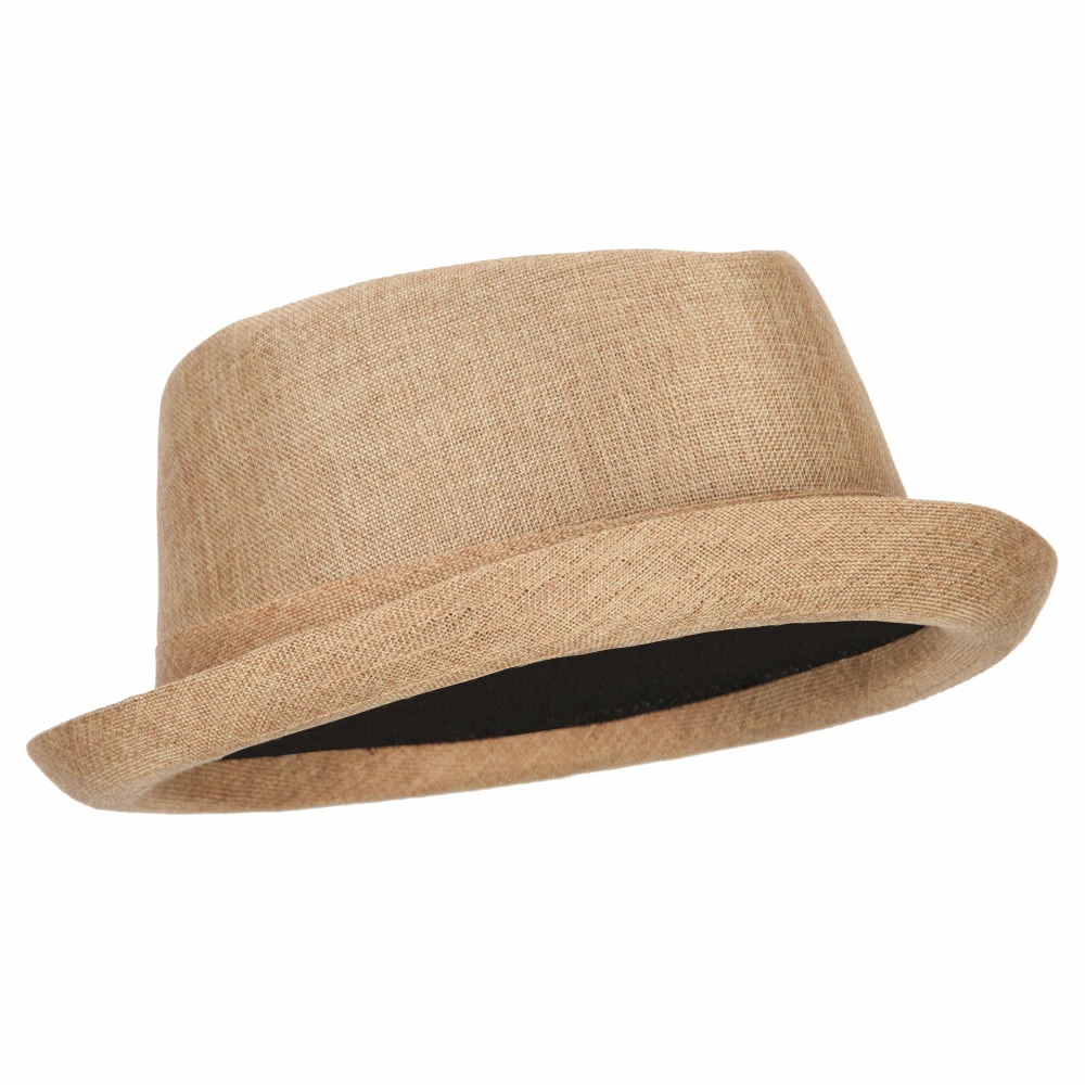 Something Special Pork Pie Polyester Fedora Hat With Band 16 Something Special Pork Pie Polyester Fedora Hat With Band - Image 14