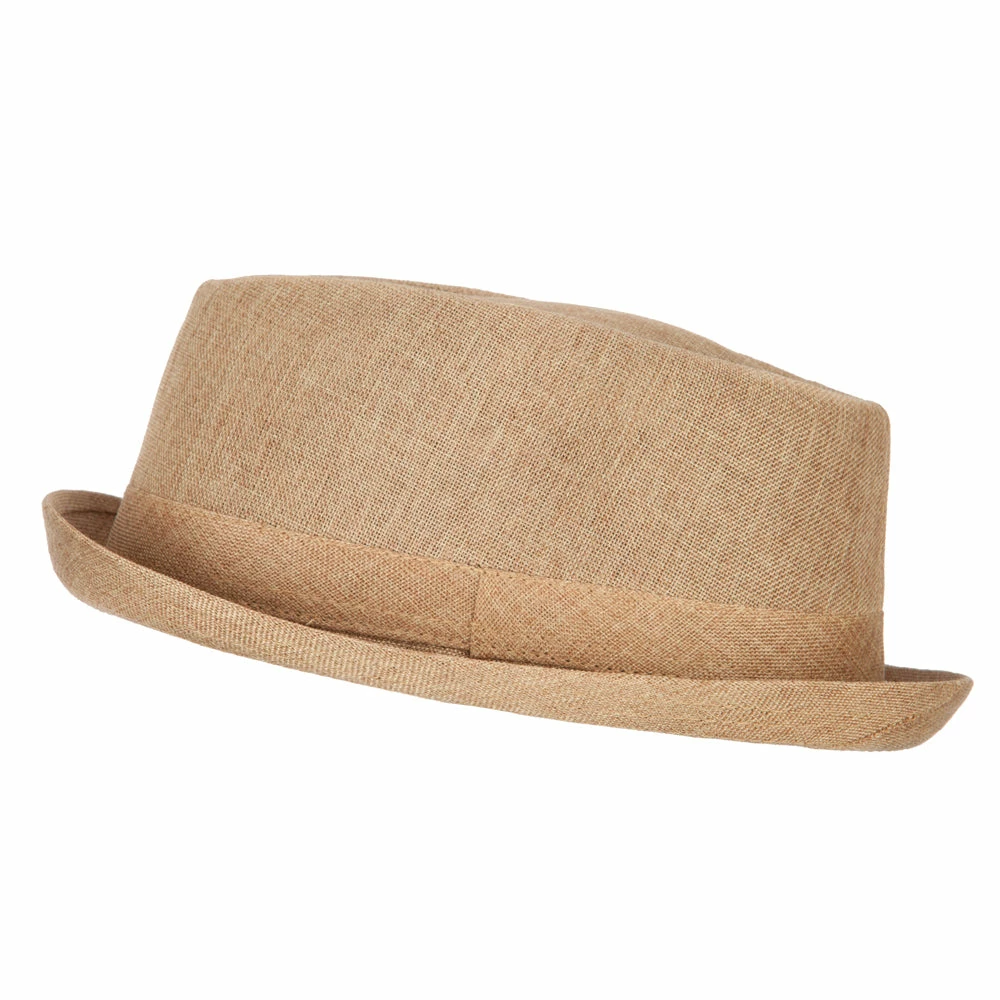 Something Special Pork Pie Polyester Fedora Hat With Band 17 Something Special Pork Pie Polyester Fedora Hat With Band - Image 15
