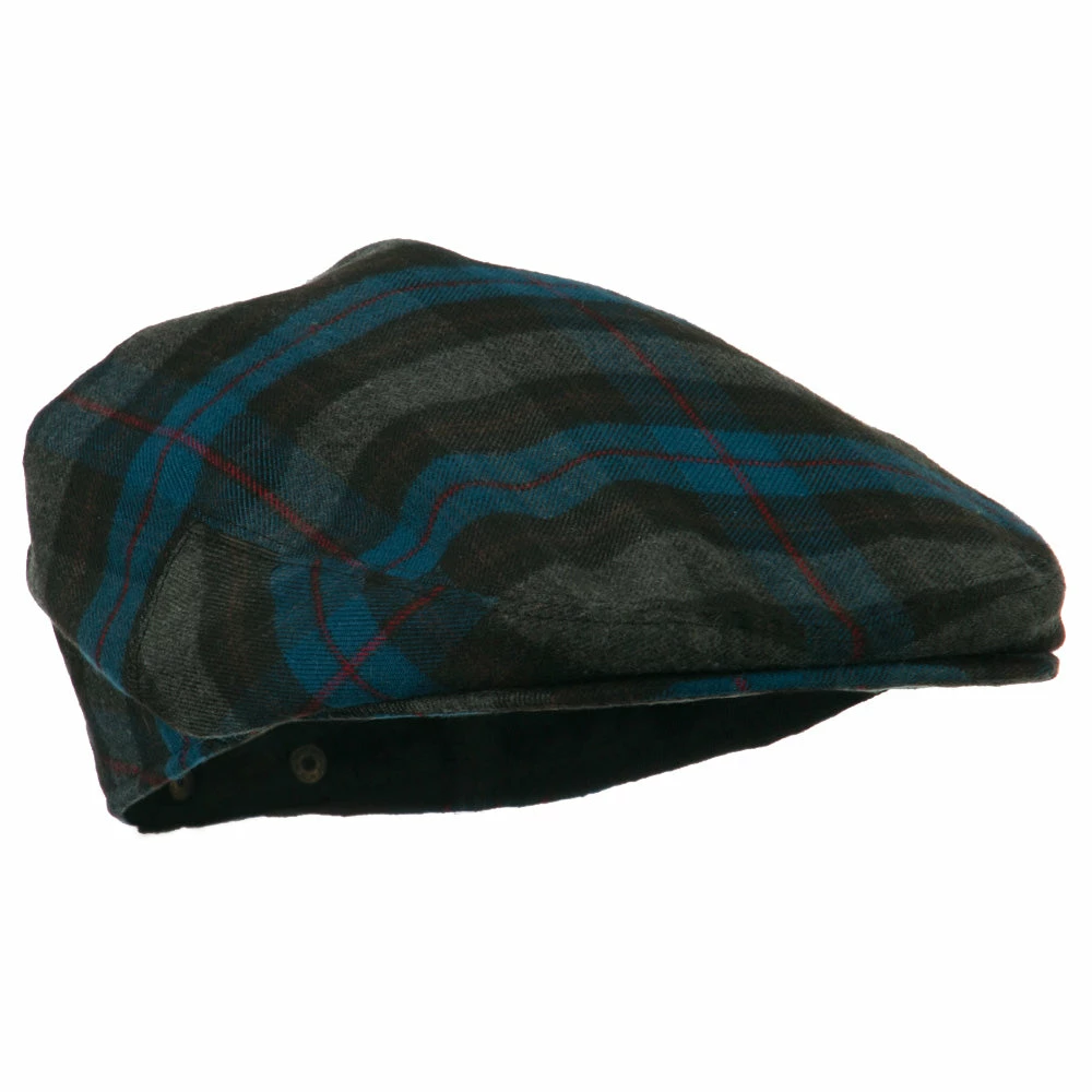 Jeanne Simmons Plaid Wool Blend Men's Ivy Cap 11 Jeanne Simmons Plaid Wool Blend Men's Ivy Cap - Image 9