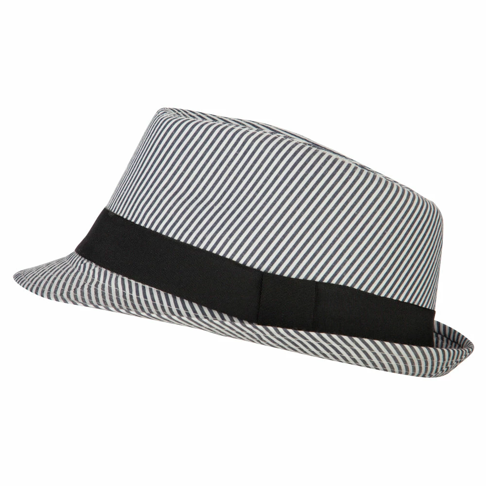 Jeanne Simmons Kid's Striped Polyester Fedora Hat 7 Jeanne Simmons Kid's Striped Polyester Fedora Hat - Image 5