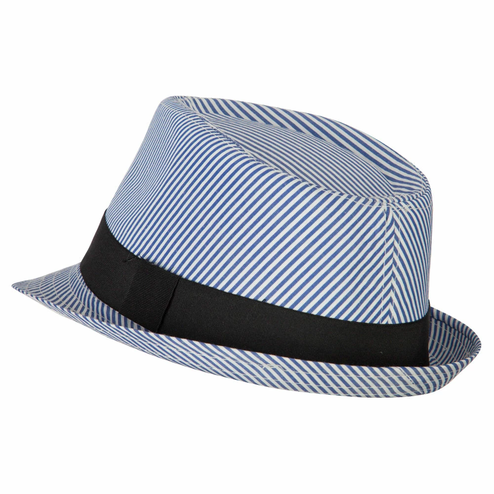 Jeanne Simmons Kid's Striped Polyester Fedora Hat 9 Jeanne Simmons Kid's Striped Polyester Fedora Hat - Image 7