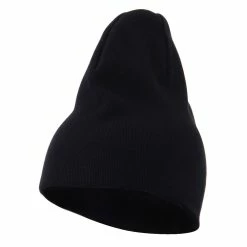 MUR Printable Cotton Beanie -Adams Shop pr001ps black 1