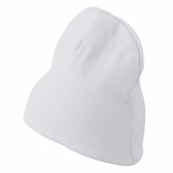 MUR Printable Cotton Beanie -Adams Shop pr002ps white 2
