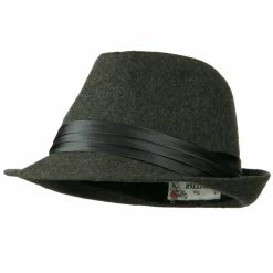 Hatiya Fedora With Pleated Satin Band -Adams Shop ps002cf 1