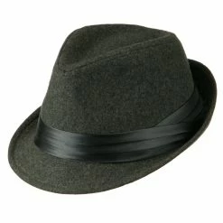 Hatiya Fedora With Pleated Satin Band -Adams Shop ps002cf 5