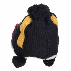 Jeanne Simmons Kid's Button Patch Ski Beanie -Adams Shop ps003bu navy 2