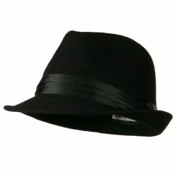 Hatiya Fedora With Pleated Satin Band -Adams Shop ps005cf 1