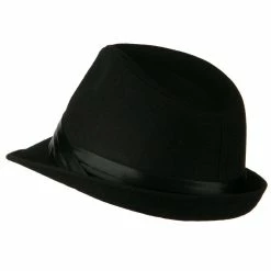 Hatiya Fedora With Pleated Satin Band -Adams Shop ps005cf 2