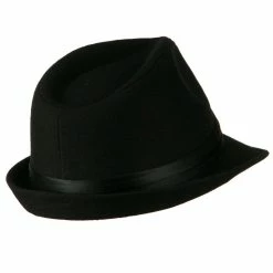 Hatiya Fedora With Pleated Satin Band -Adams Shop ps005cf 3
