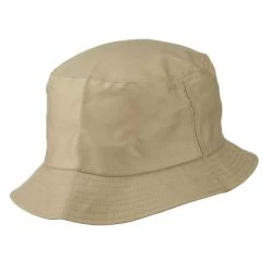 Plain Cotton Twill Bucket Hat -Adams Shop pt008bh khaki 3