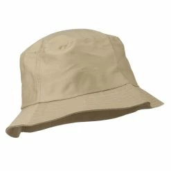 Plain Cotton Twill Bucket Hat -Adams Shop pt008bh khaki 4