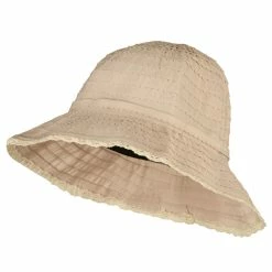 Jeanne Simmons Girl's Crushable Fringed Bucket Hat