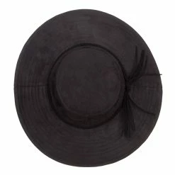 Something Special Wide Brim Poly Suede Hat -Adams Shop py003fp black 5 3