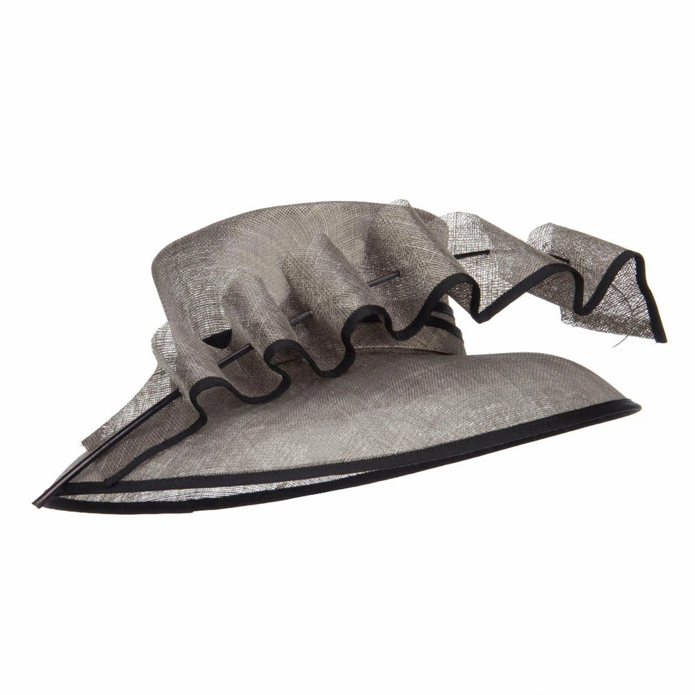 Something Special Quil Trimming Fashion Sinamay Hat 21 Something Special Quil Trimming Fashion Sinamay Hat - Image 19