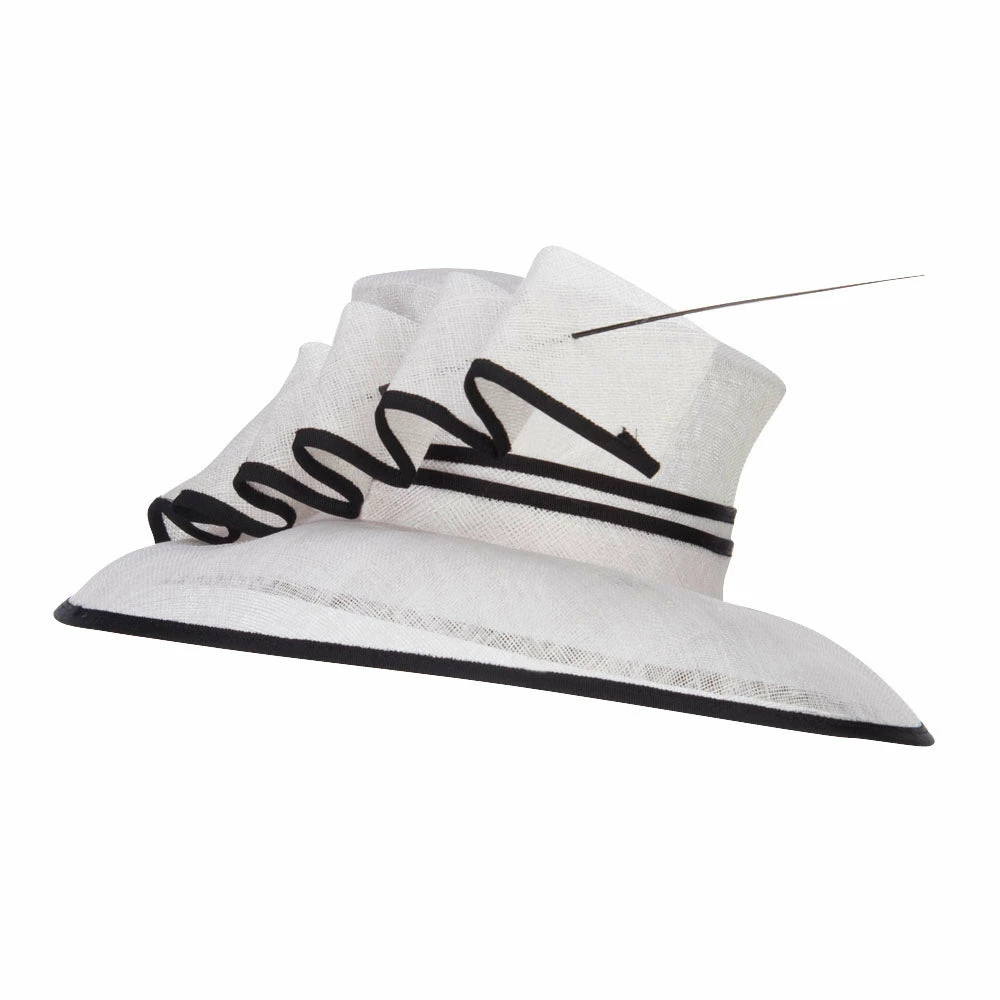 Something Special Quil Trimming Fashion Sinamay Hat 13 Something Special Quil Trimming Fashion Sinamay Hat - Image 11