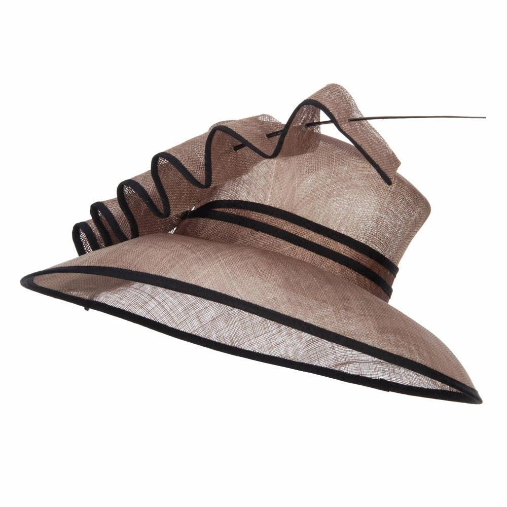 Something Special Quil Trimming Fashion Sinamay Hat 23 Something Special Quil Trimming Fashion Sinamay Hat - Image 21