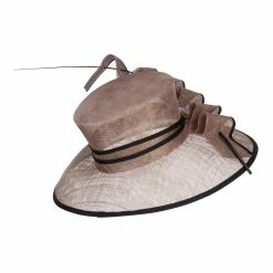 Something Special Quil Trimming Fashion Sinamay Hat 49 Something Special Quil Trimming Fashion Sinamay Hat -Adams Shop ql005fs olive 3