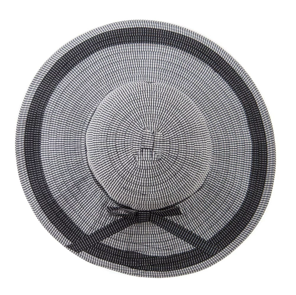 Jeanne Simmons Ladies' Ribbon Blend Flat Brim Hat 4 Jeanne Simmons Ladies' Ribbon Blend Flat Brim Hat - Image 2