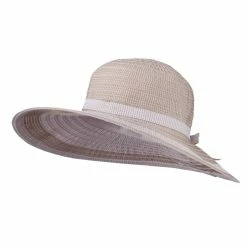 Jeanne Simmons Ladies' Ribbon Blend Flat Brim Hat 27 Jeanne Simmons Ladies' Ribbon Blend Flat Brim Hat -Adams Shop rb002fw 1