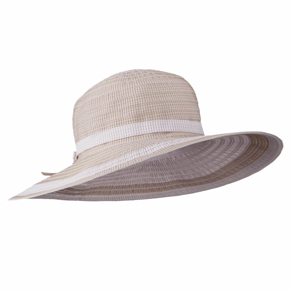 Jeanne Simmons Ladies' Ribbon Blend Flat Brim Hat 12 Jeanne Simmons Ladies' Ribbon Blend Flat Brim Hat - Image 10