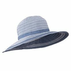 Jeanne Simmons Ladies' Ribbon Blend Flat Brim Hat 34 Jeanne Simmons Ladies' Ribbon Blend Flat Brim Hat -Adams Shop rb003fw 4