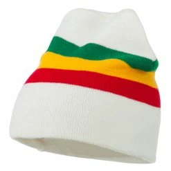 JFH Rasta Center Striped Beanie