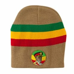 JFH Rasta Captain Embroidered Beanie