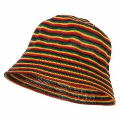 Rasta World Rasta Mesh Bucket Hat