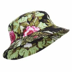 MG Floral Bucket Hat 15 MG Floral Bucket Hat -Adams Shop rk001bh black 4