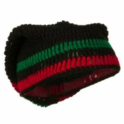 Broadway Rasta Knitted Big Skull Beanie -Adams Shop rk001eb 4
