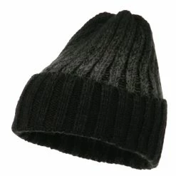 Cheveux Ribbed Cuff Long Beanie