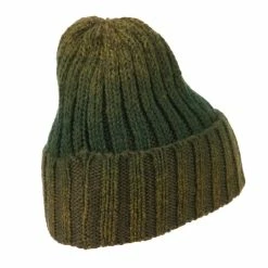 Cheveux Ribbed Cuff Long Beanie -Adams Shop rk003bf olive 3