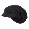 Rasta World Rasta Deep 91 Visored Beanie -Adams Shop rp001dc black 1