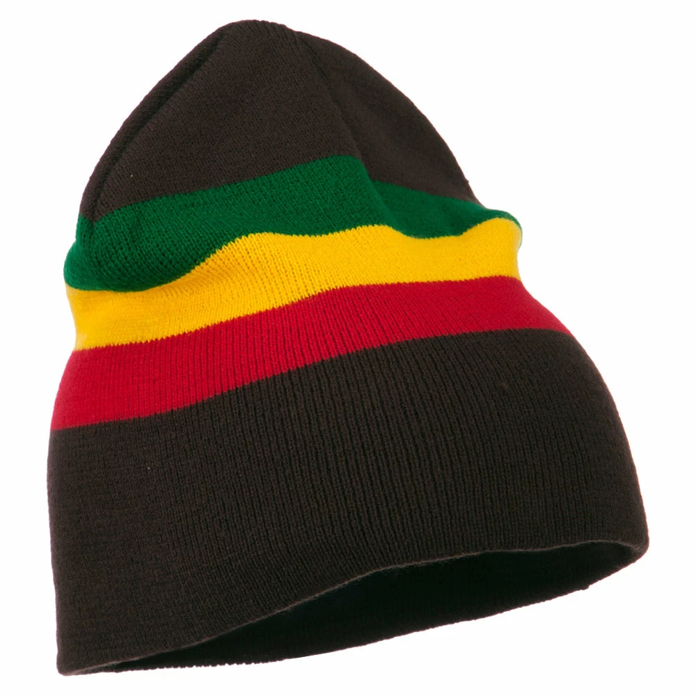 Rasta World Rasta Striped Beanie 11 Rasta World Rasta Striped Beanie - Image 9