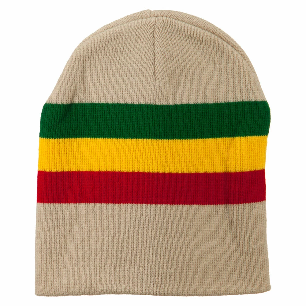 Rasta World Rasta Striped Beanie 17 Rasta World Rasta Striped Beanie - Image 15