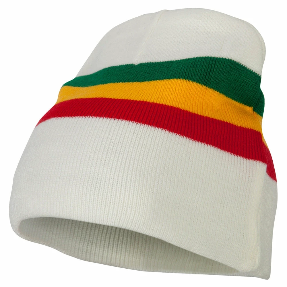 Rasta World Rasta Striped Beanie 18 Rasta World Rasta Striped Beanie - Image 16