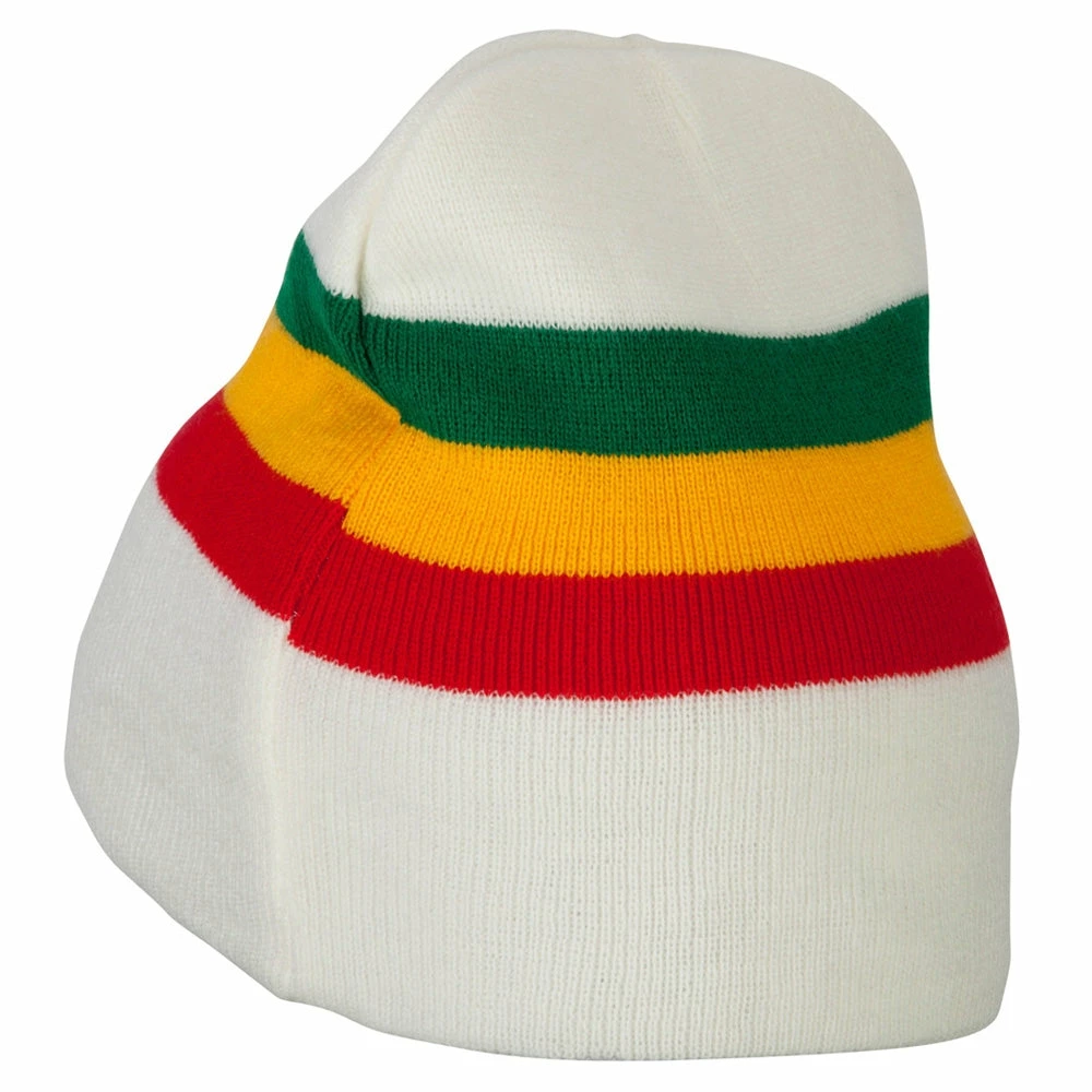 Rasta World Rasta Striped Beanie 19 Rasta World Rasta Striped Beanie - Image 17