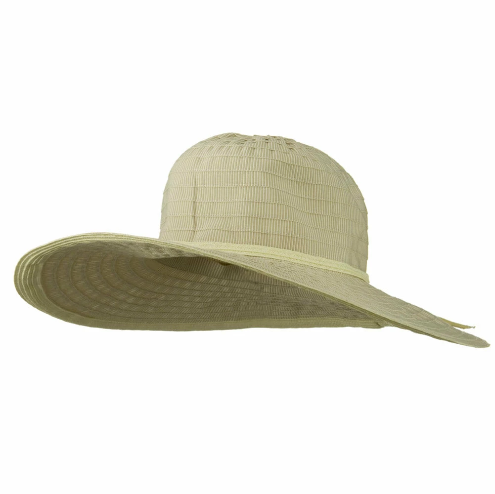 Jeanne Simmons Woman's Paper Braid Ribbon Tie Hat 3 Jeanne Simmons Woman's Paper Braid Ribbon Tie Hat