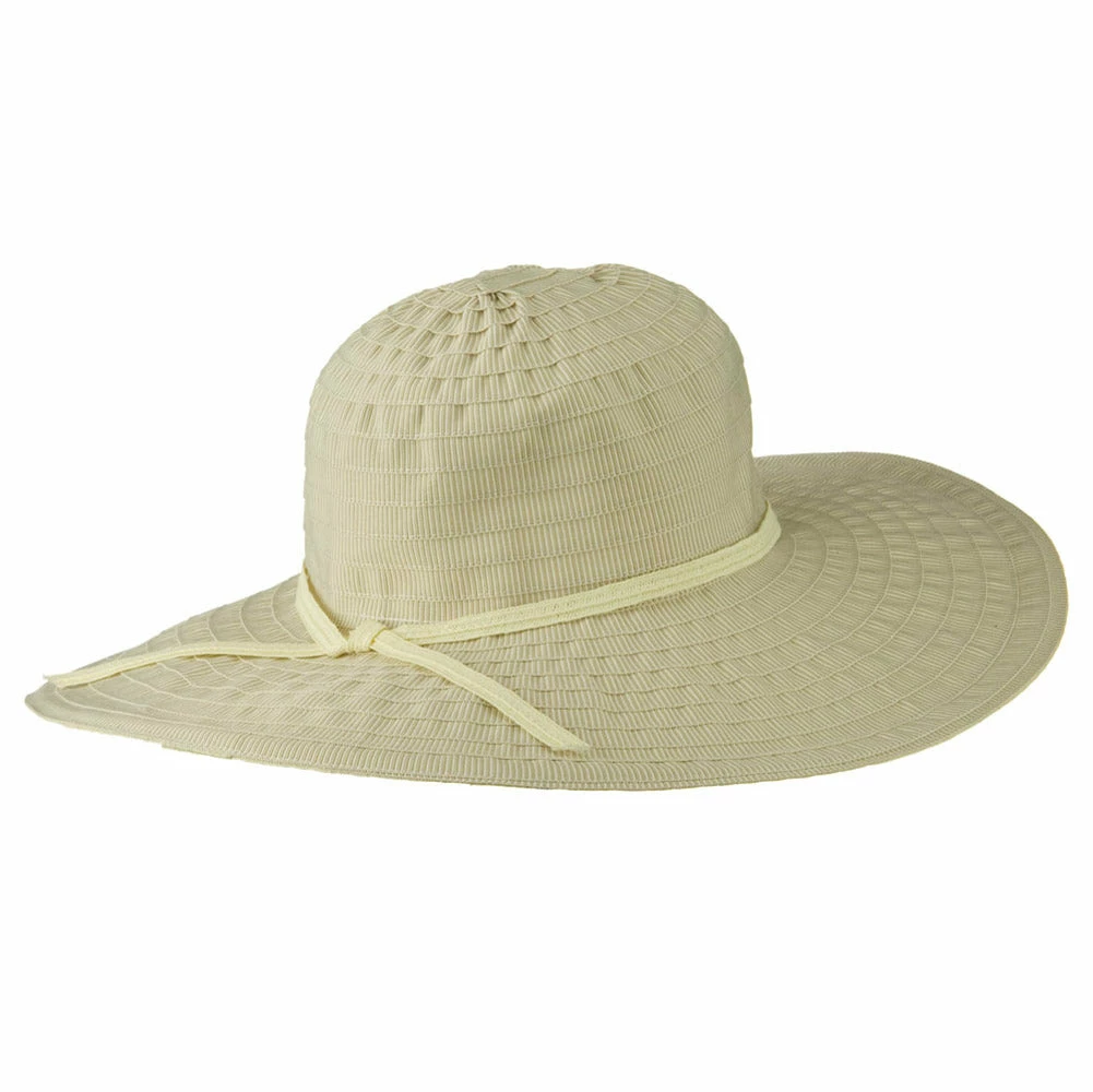 Jeanne Simmons Woman's Paper Braid Ribbon Tie Hat 4 Jeanne Simmons Woman's Paper Braid Ribbon Tie Hat - Image 2