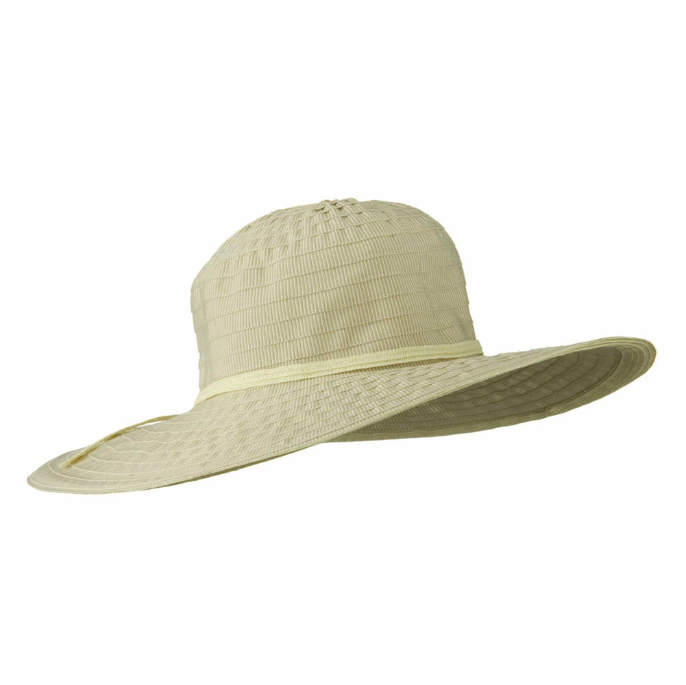 Jeanne Simmons Woman's Paper Braid Ribbon Tie Hat 7 Jeanne Simmons Woman's Paper Braid Ribbon Tie Hat - Image 5