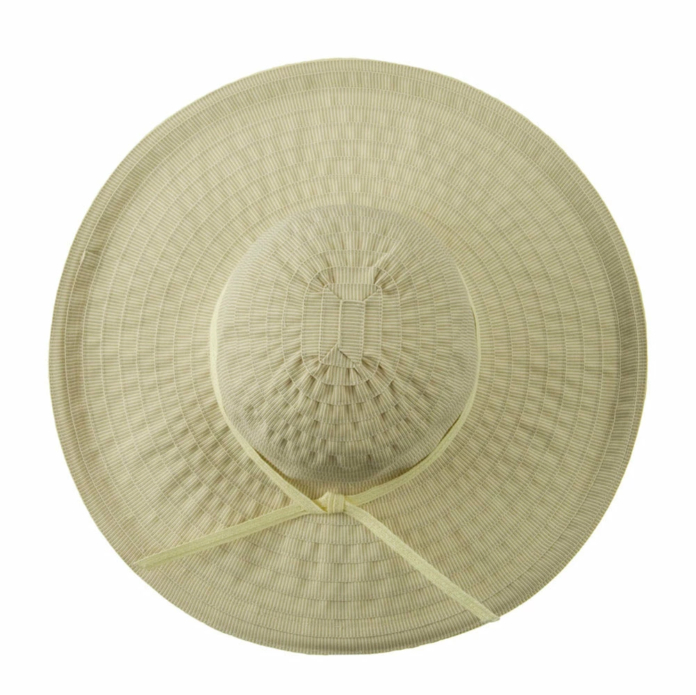 Jeanne Simmons Woman's Paper Braid Ribbon Tie Hat 5 Jeanne Simmons Woman's Paper Braid Ribbon Tie Hat - Image 3