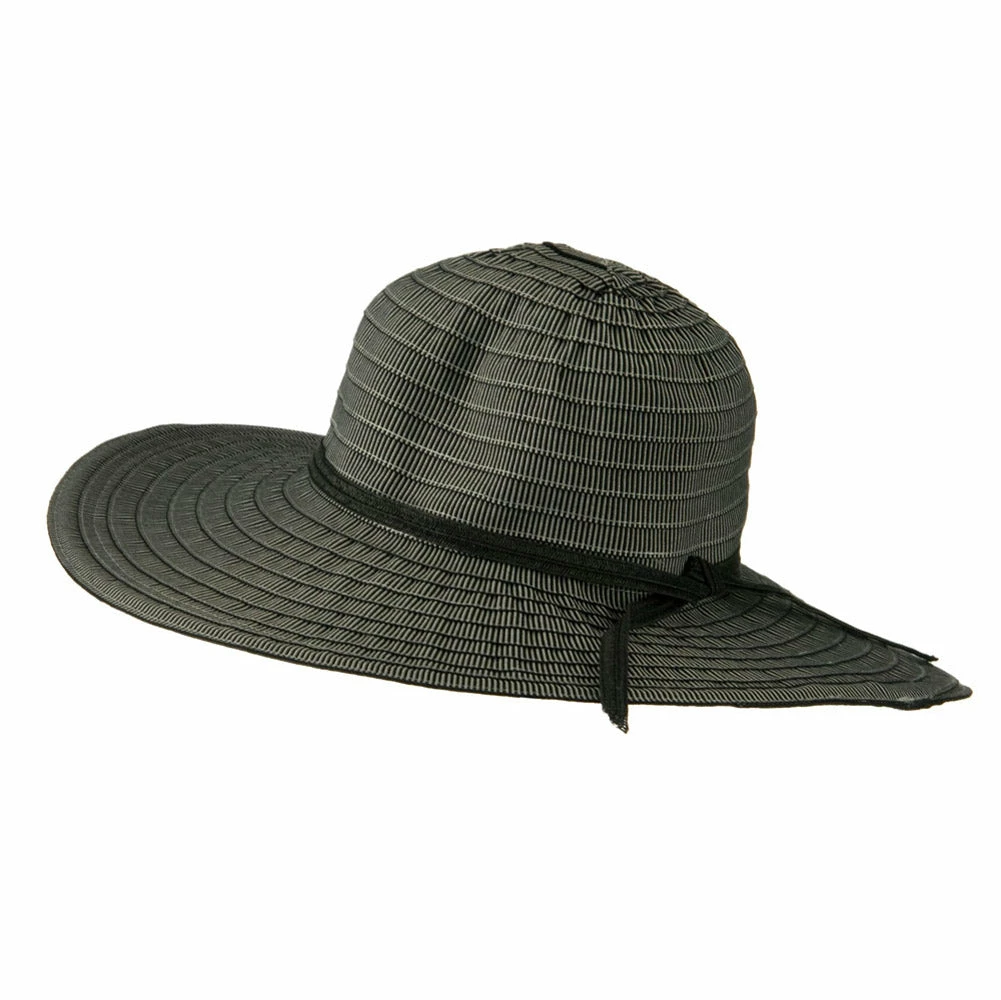 Jeanne Simmons Woman's Paper Braid Ribbon Tie Hat 10 Jeanne Simmons Woman's Paper Braid Ribbon Tie Hat - Image 8