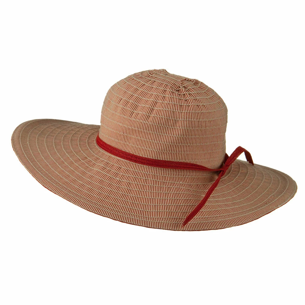 Jeanne Simmons Woman's Paper Braid Ribbon Tie Hat 16 Jeanne Simmons Woman's Paper Braid Ribbon Tie Hat - Image 14