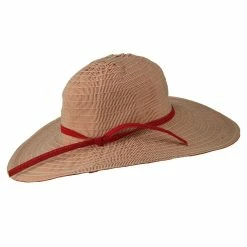 Jeanne Simmons Woman's Paper Braid Ribbon Tie Hat 29 Jeanne Simmons Woman's Paper Braid Ribbon Tie Hat -Adams Shop rt003fw 3