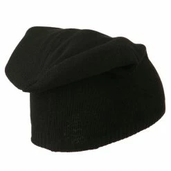 Decky Men's Reversible Slouchy Beanie 29 Decky Men's Reversible Slouchy Beanie -Adams Shop sb001bd black 3